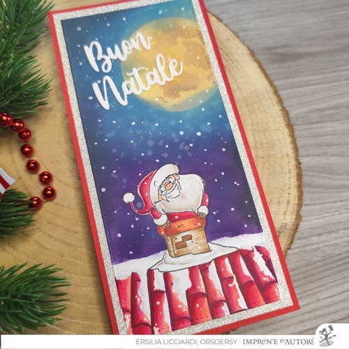 SANTA Mission Clear Stamps