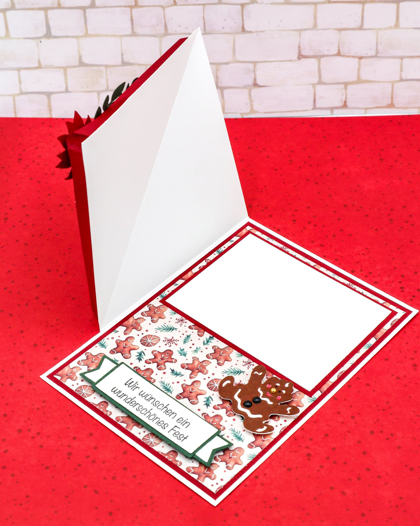 FÄCHERKARTE Lebkuchen