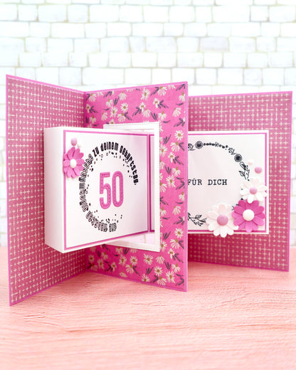 Fenster Karte - Maße & Falzlinien in CM Angaben (PDF-Download) DEUTSCH