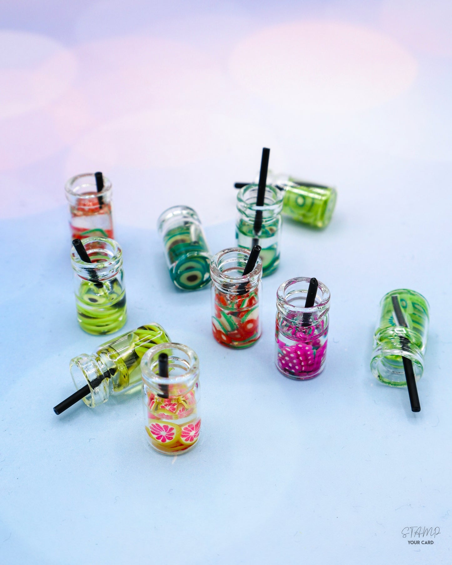 FRUITY hour, Miniatur Cocktailgläser