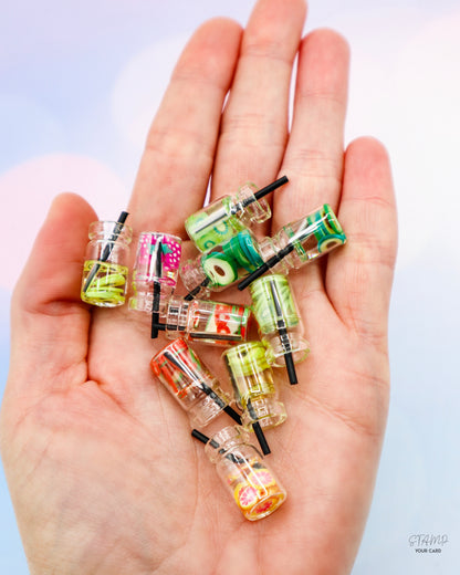 FRUITY hour, Miniatur Cocktailgläser