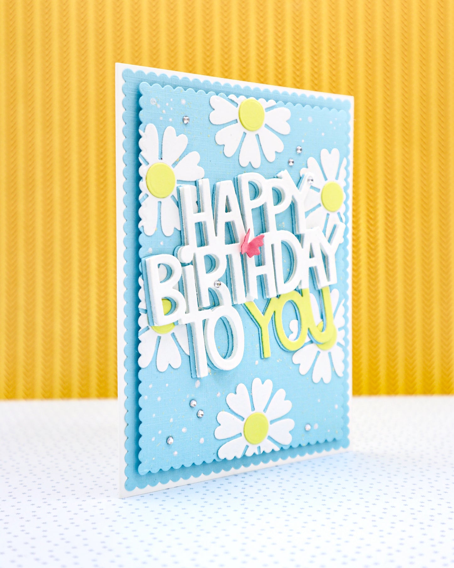 GEBURTSTAGSKARTE Blumen