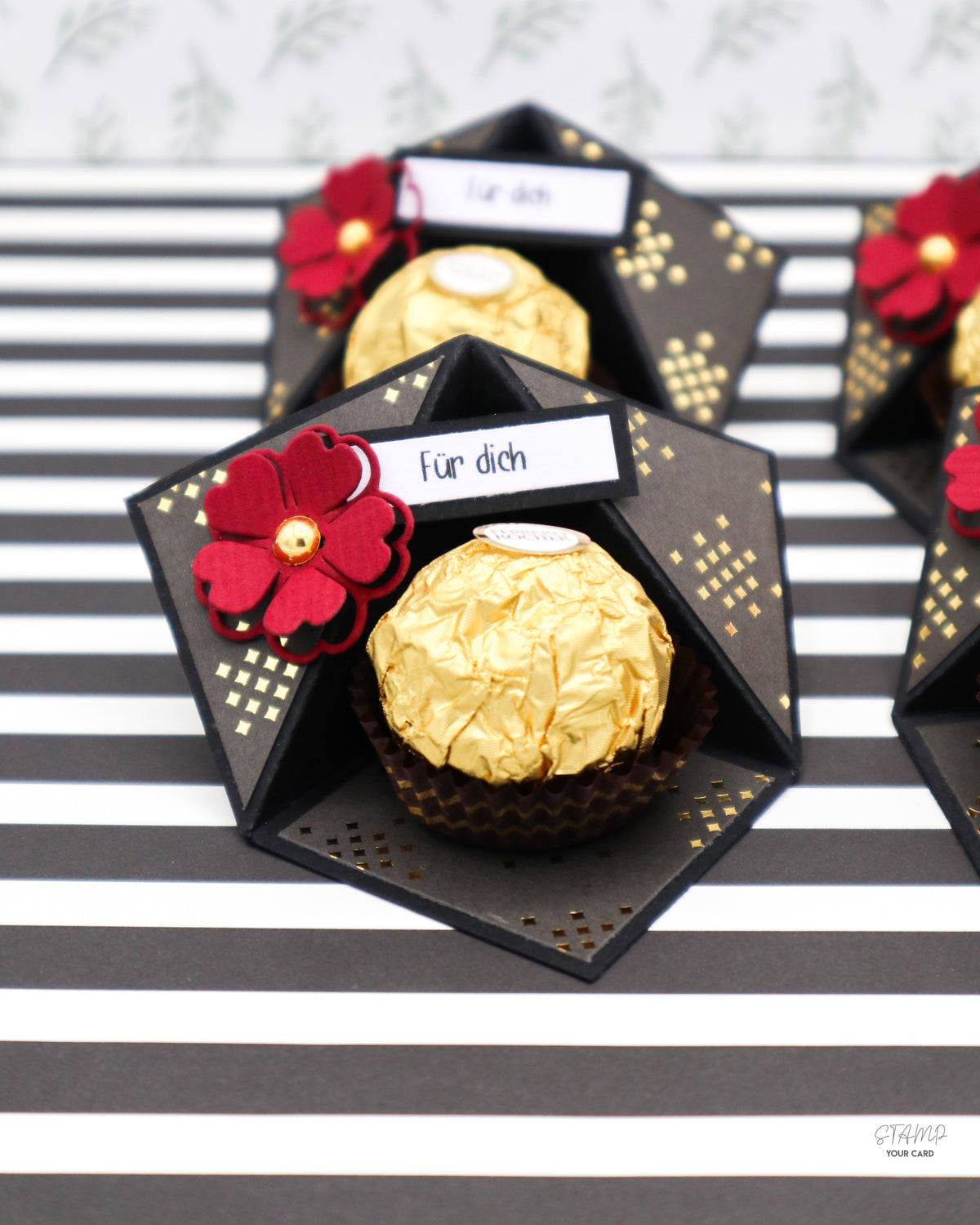 Goodies Posts Chocolate Goodies Set of 4 – stamp your card