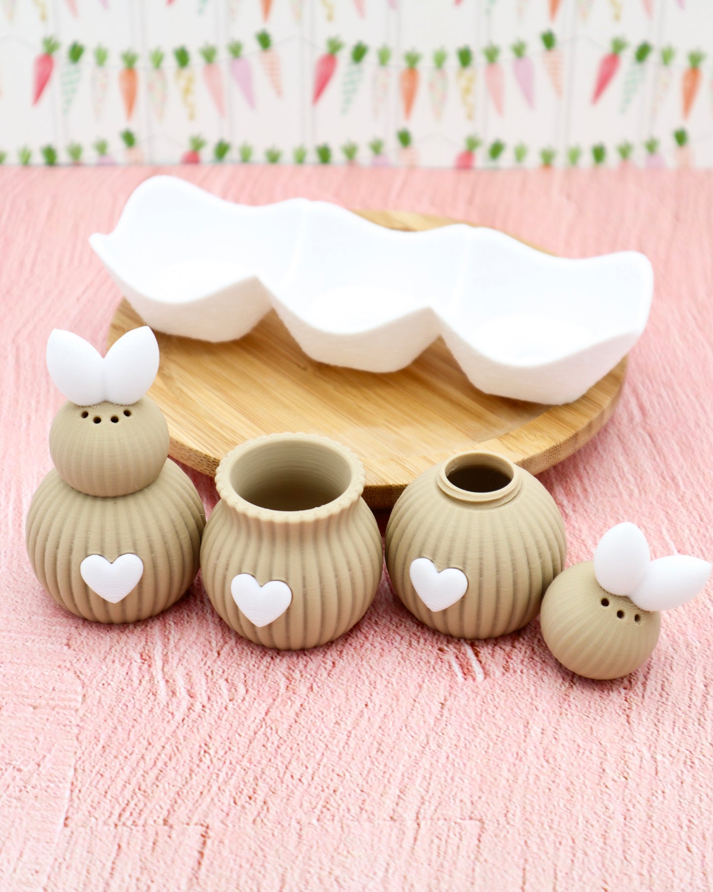 HASENSTREUER Salz & Pfeffer mit Zahnstocherhalter