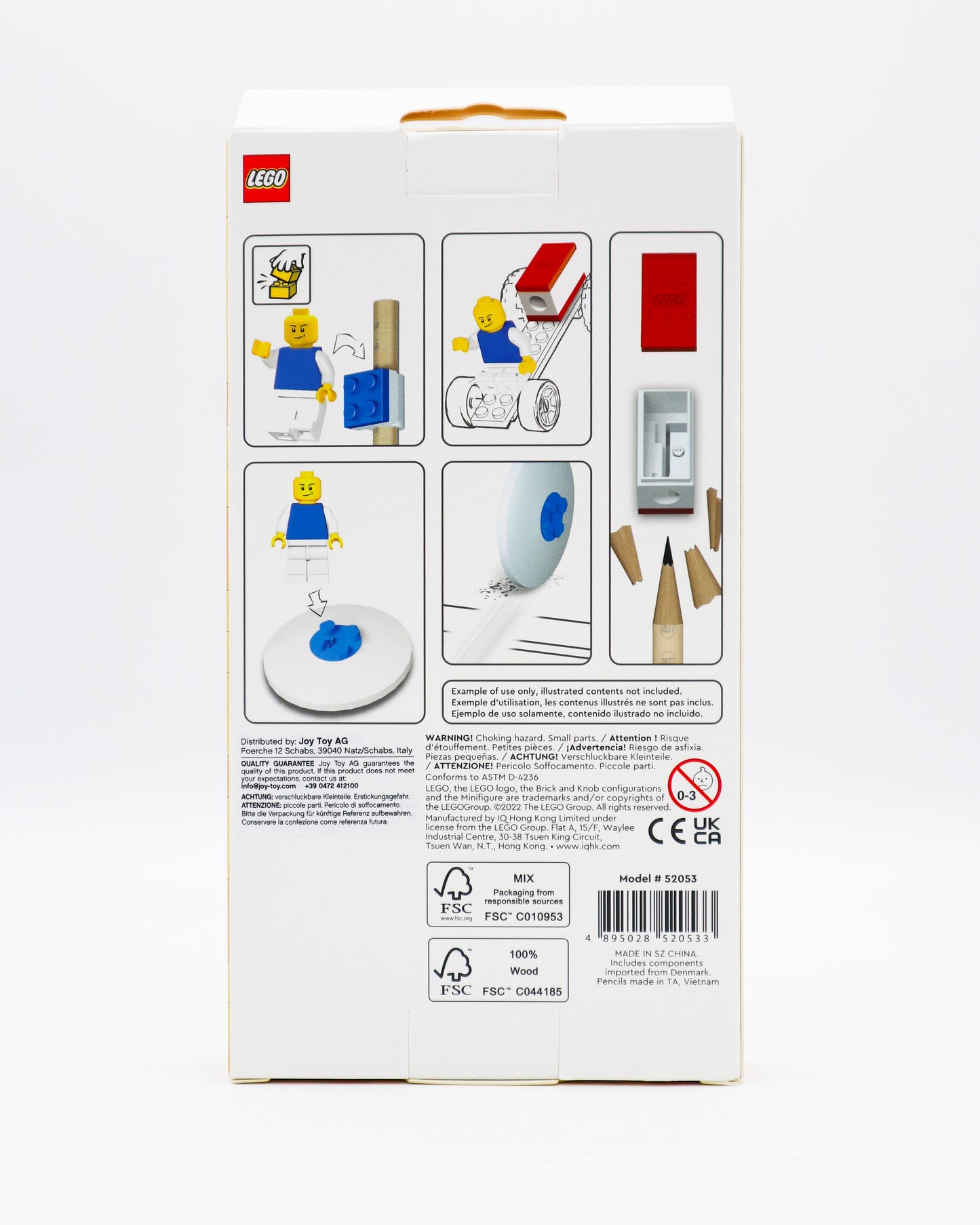 LEGO Schreibset – 7-teilig mit Minifigur