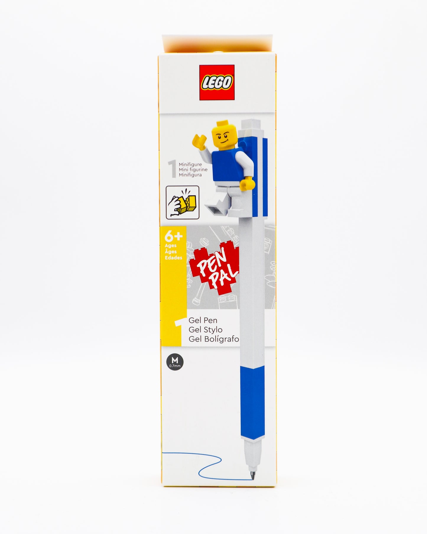 LEGO Gelstift mit Minifigur