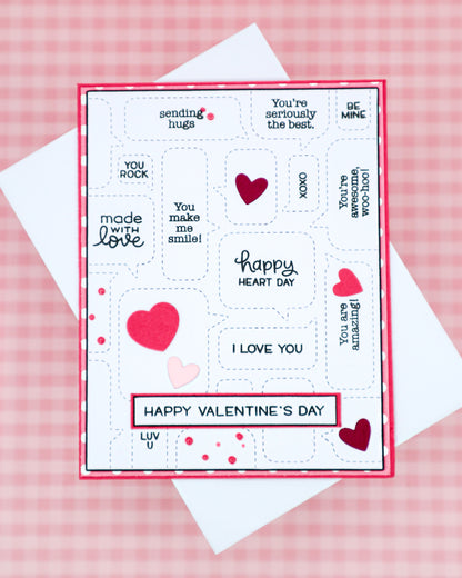 Valentinstagskarte LOVE