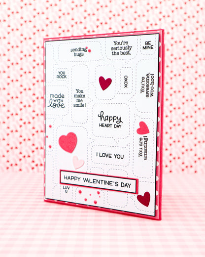 Valentinstagskarte LOVE