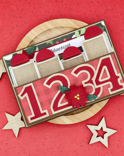 MINI Adventskalenderkarte