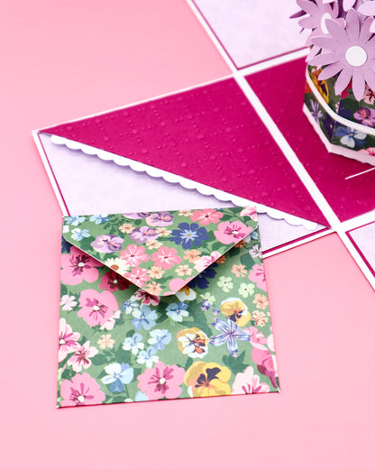 Explosionsbox mit BLUMENBOX