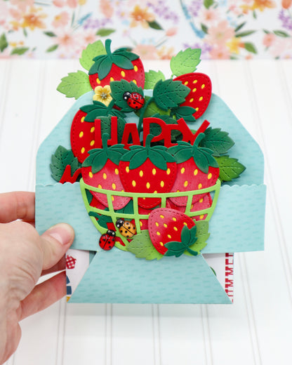 Pop-up Strawberry Menu