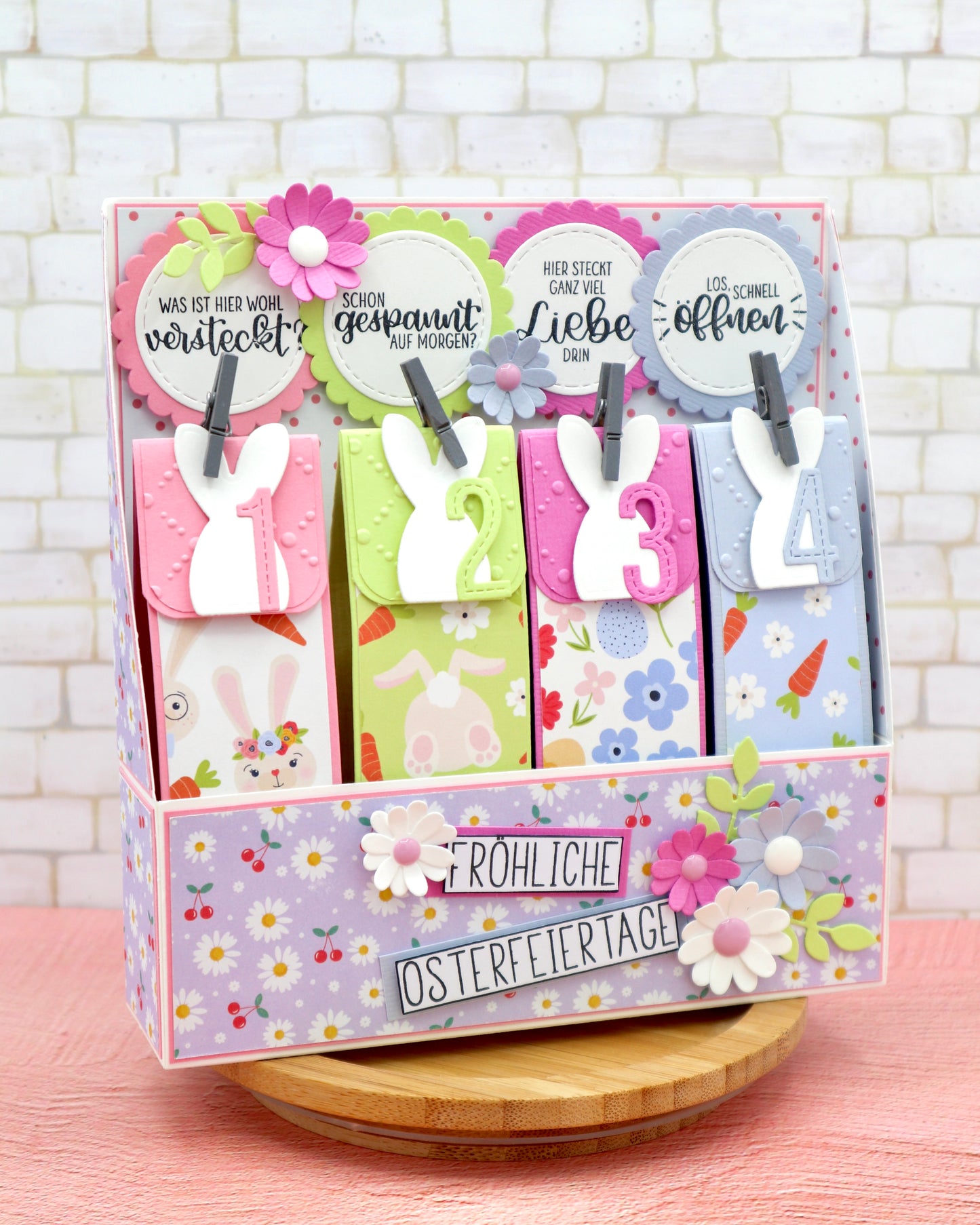 Countdown Box - measurements & scoring lines in CM (PDF-Download) ENGLISH