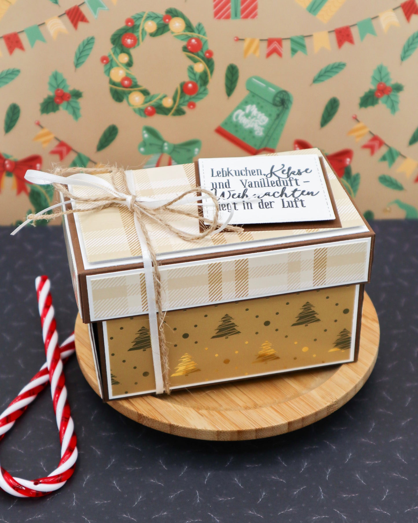 PLÄTZCHEN Explosionsbox