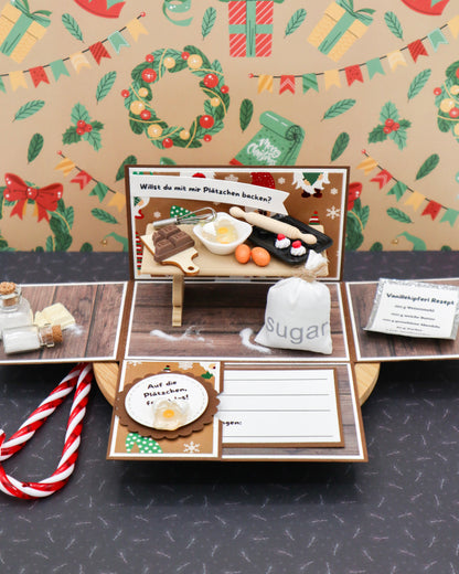 PLÄTZCHEN Explosionsbox