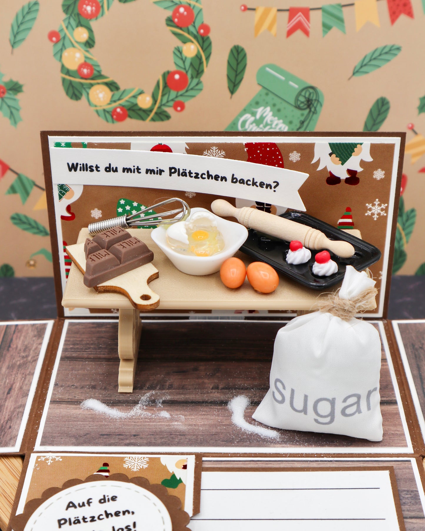 PLÄTZCHEN Explosionsbox