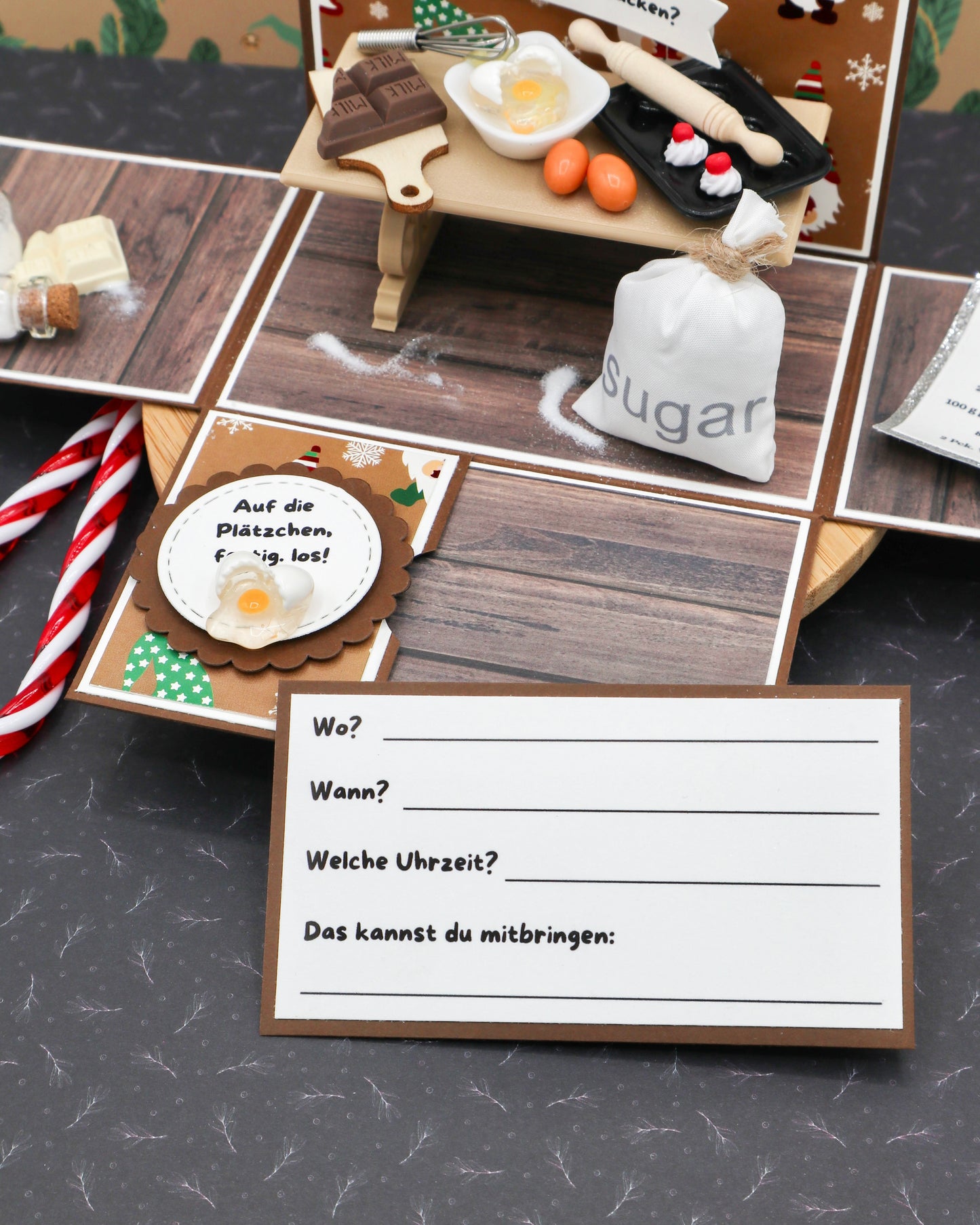 PLÄTZCHEN Explosionsbox