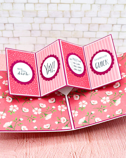 Pop Out Karte - Maße & Falzlinien in CM Angaben (PDF-Download) DEUTSCH