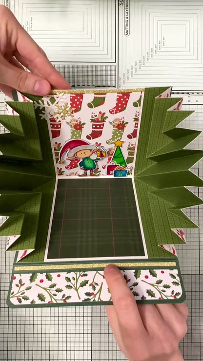 FÄCHERKARTE mit WOW-EFFEKT