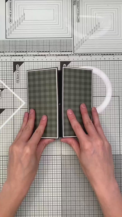 Napkin Fold Karte