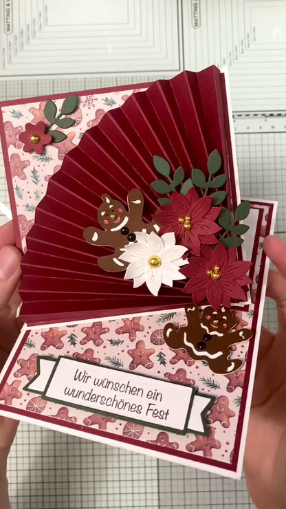 FÄCHERKARTE Lebkuchen