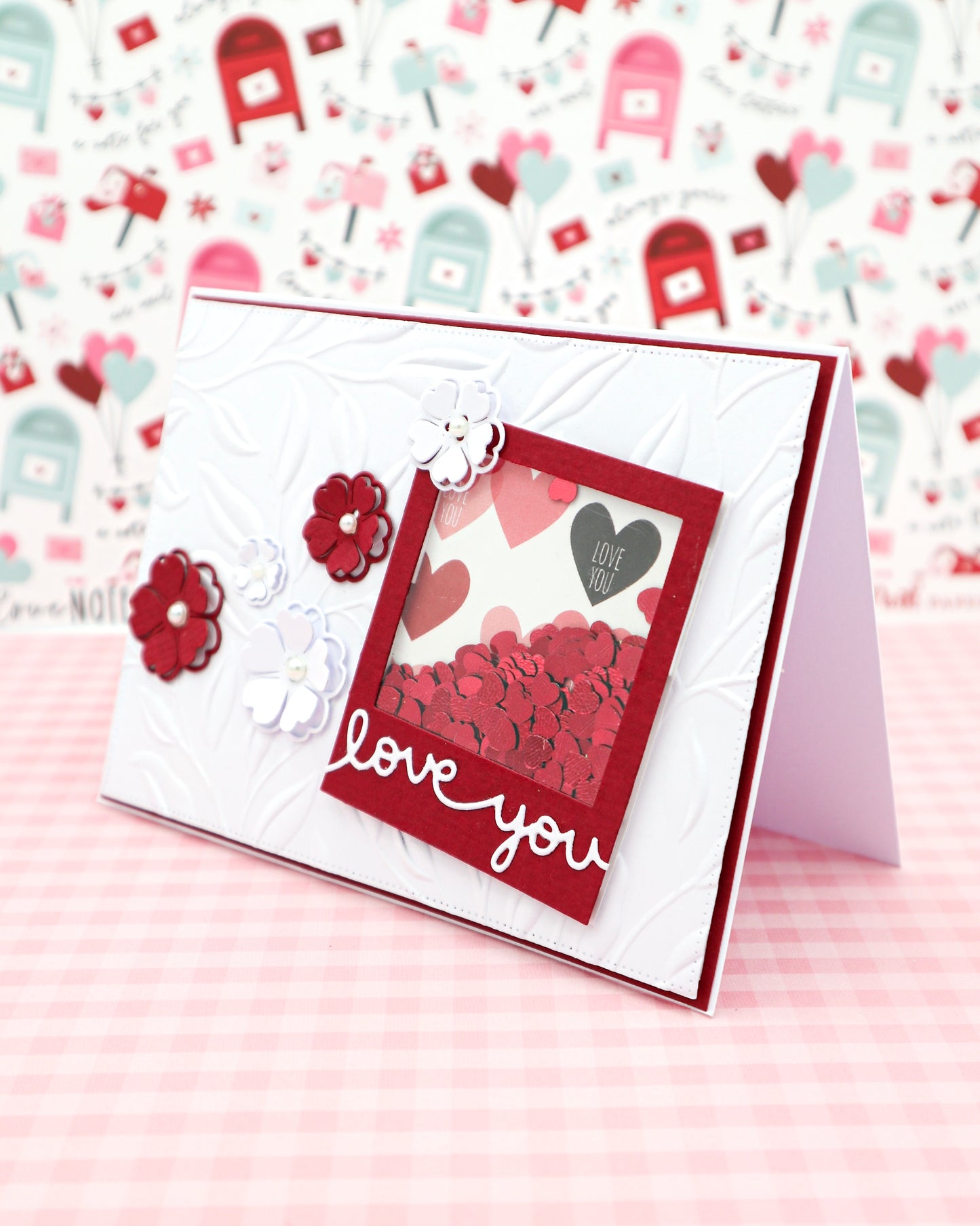 Herzchen SCHÜTTELKARTE