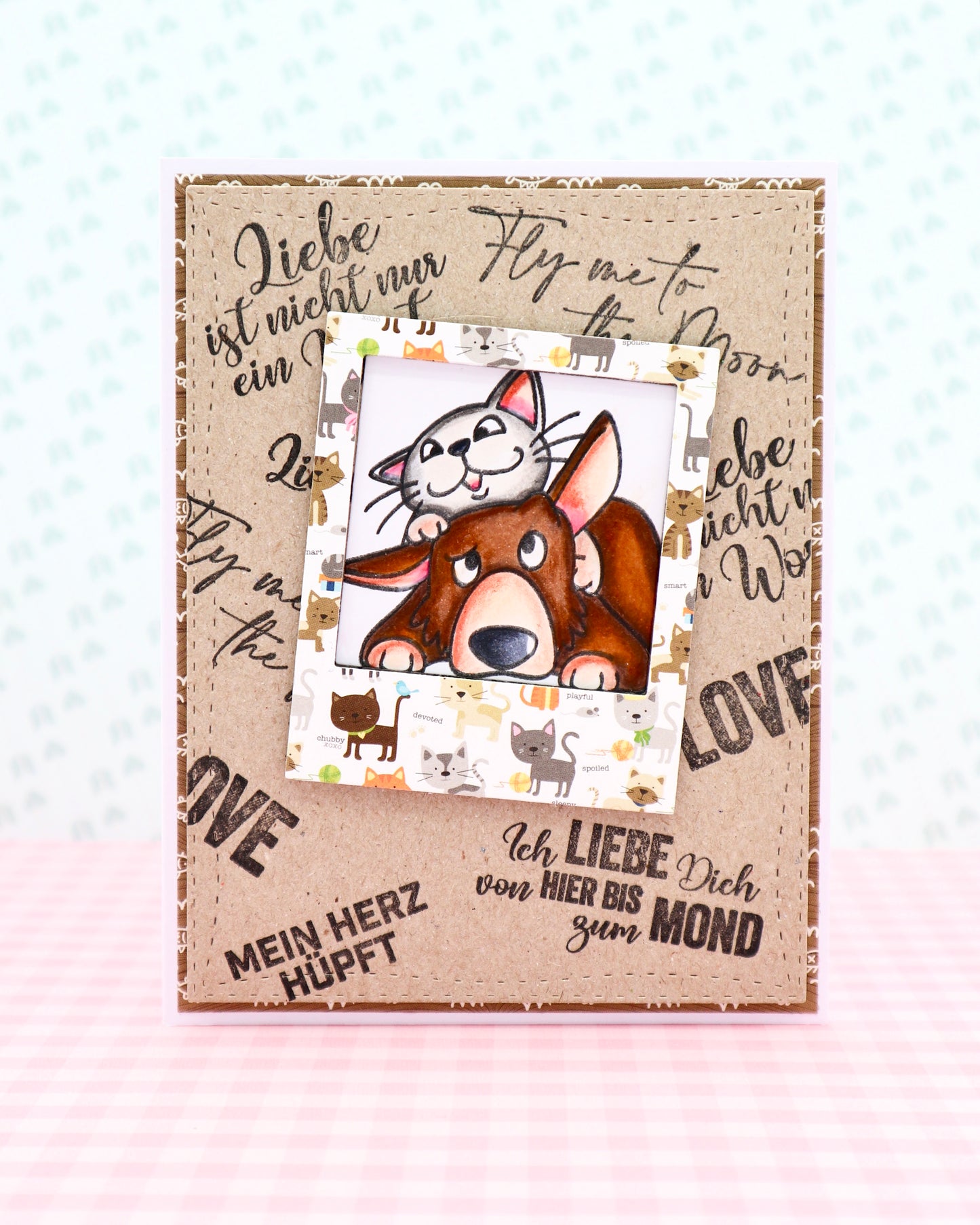 SELFIE Valentinstagskarte