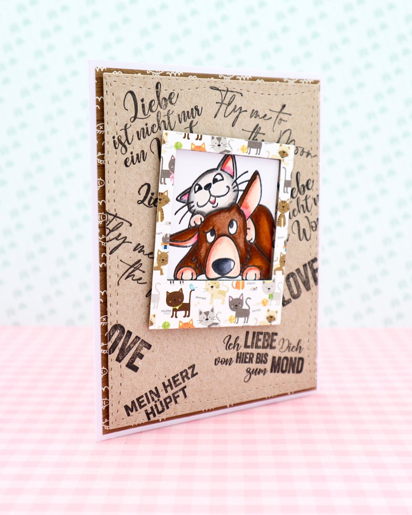 SELFIE Valentinstagskarte