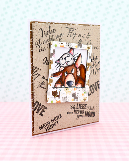 SELFIE Valentinstagskarte