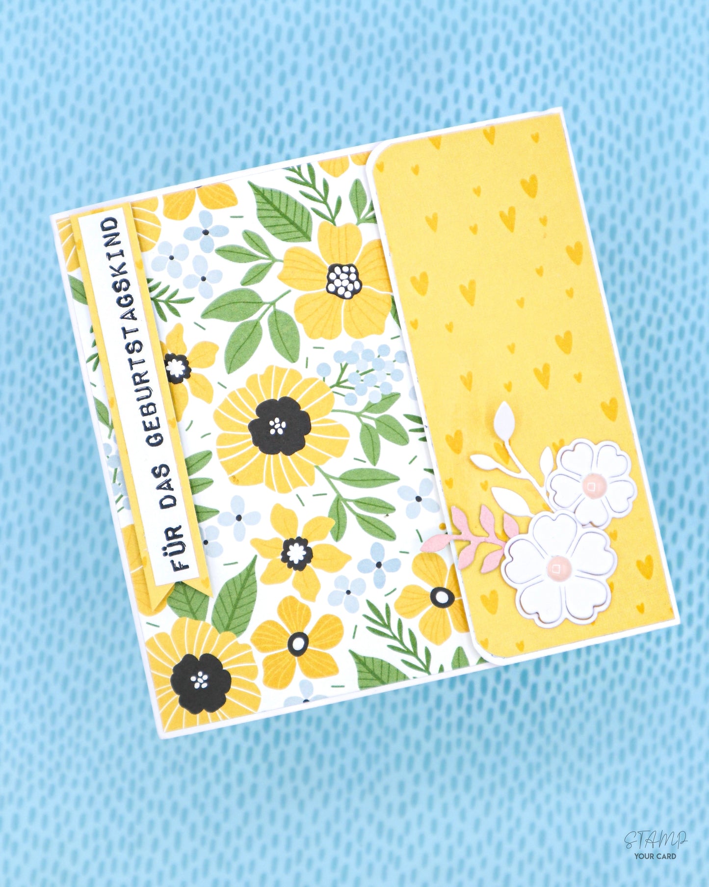 SHOPPING BAG Karte mit POP UP Effekt