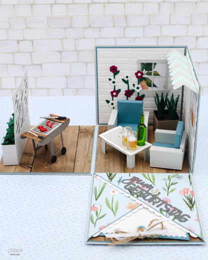 TERRASSEN Explosionsbox mit Grill