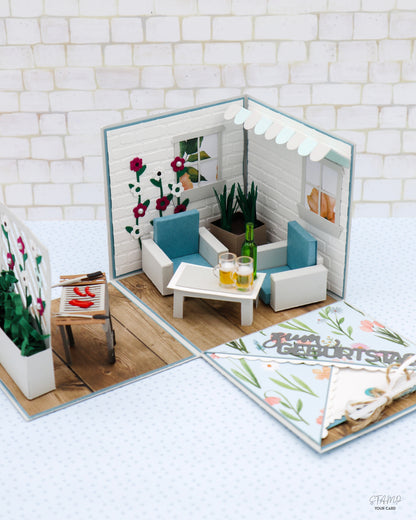 TERRASSEN Explosionsbox mit Grill