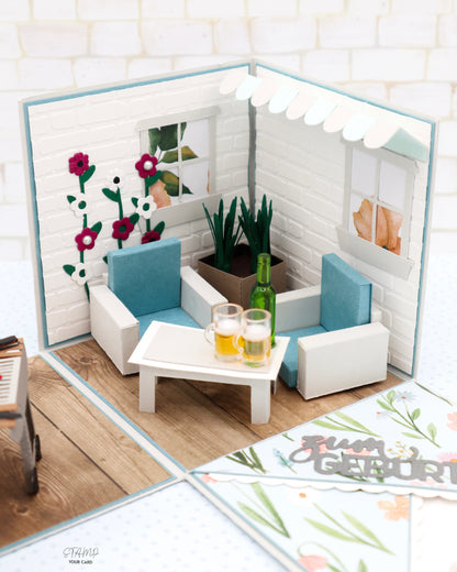 TERRASSEN Explosionsbox mit Grill