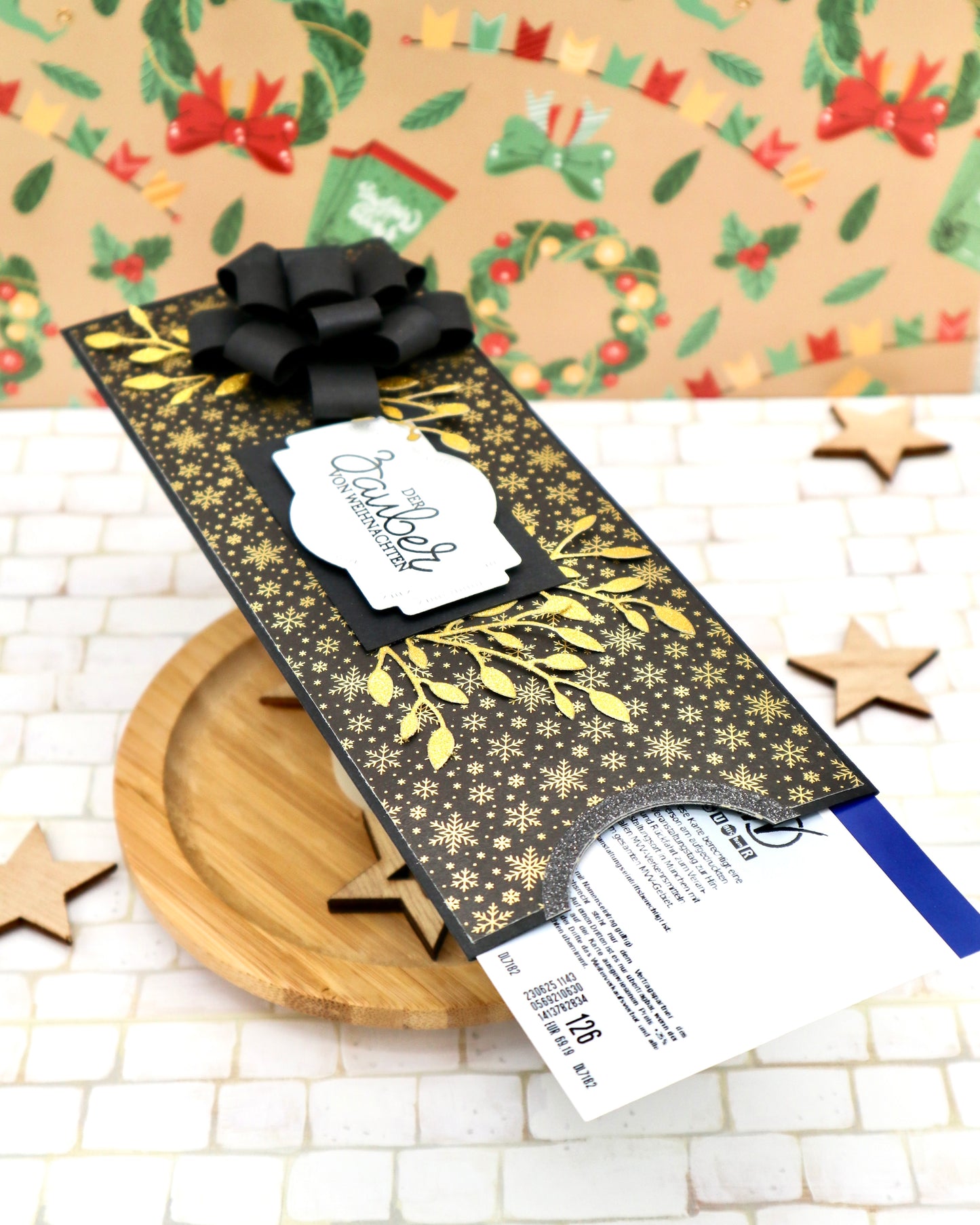 Packaging for concert tickets