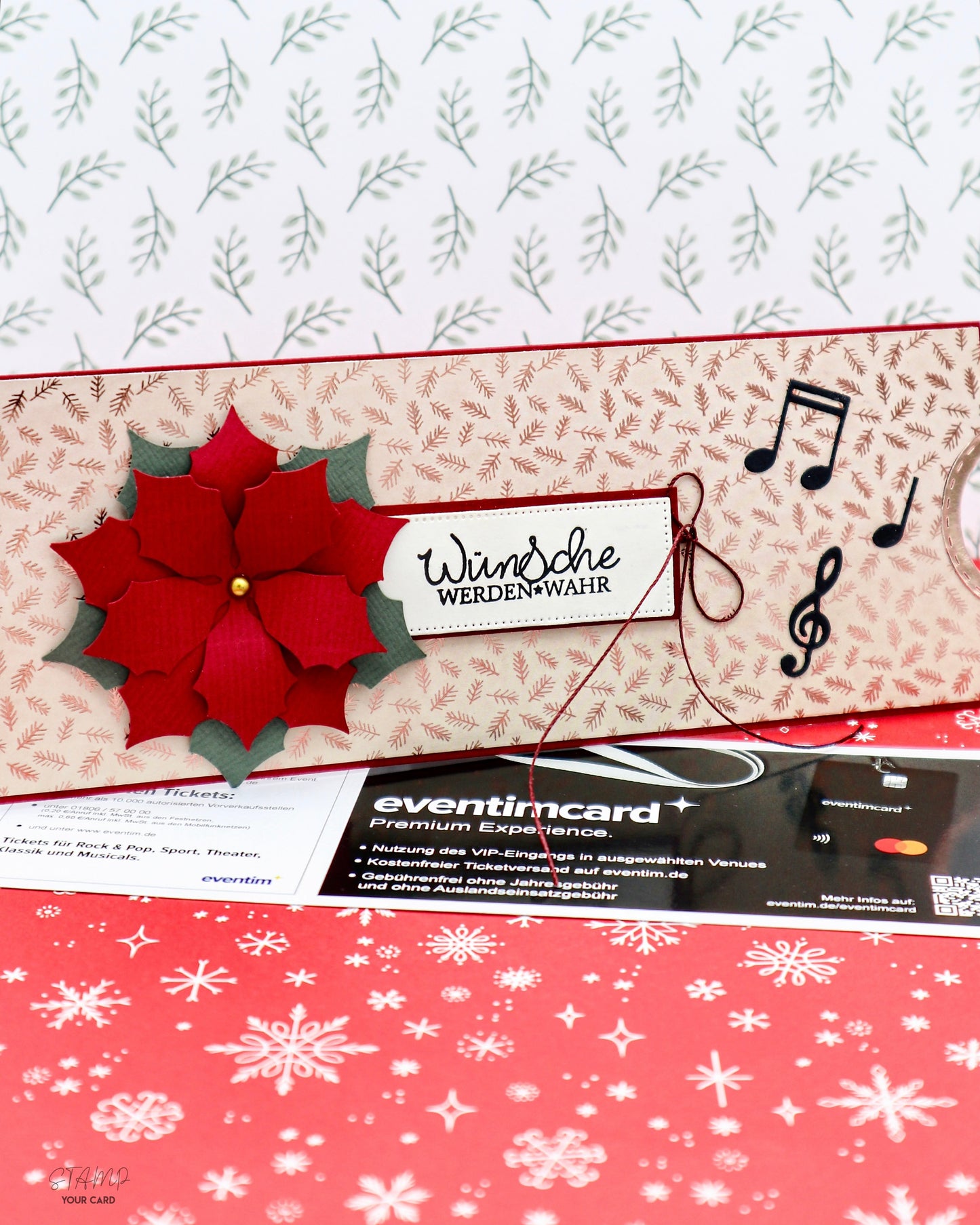 VERPACKUNG für Konzerttickets