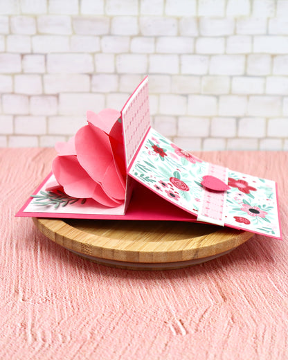 Pop Up Blumen Karte