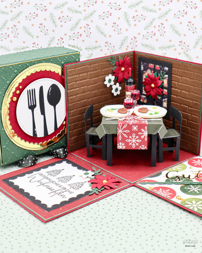 RESTAURANT Weihnachtsexplosionsbox