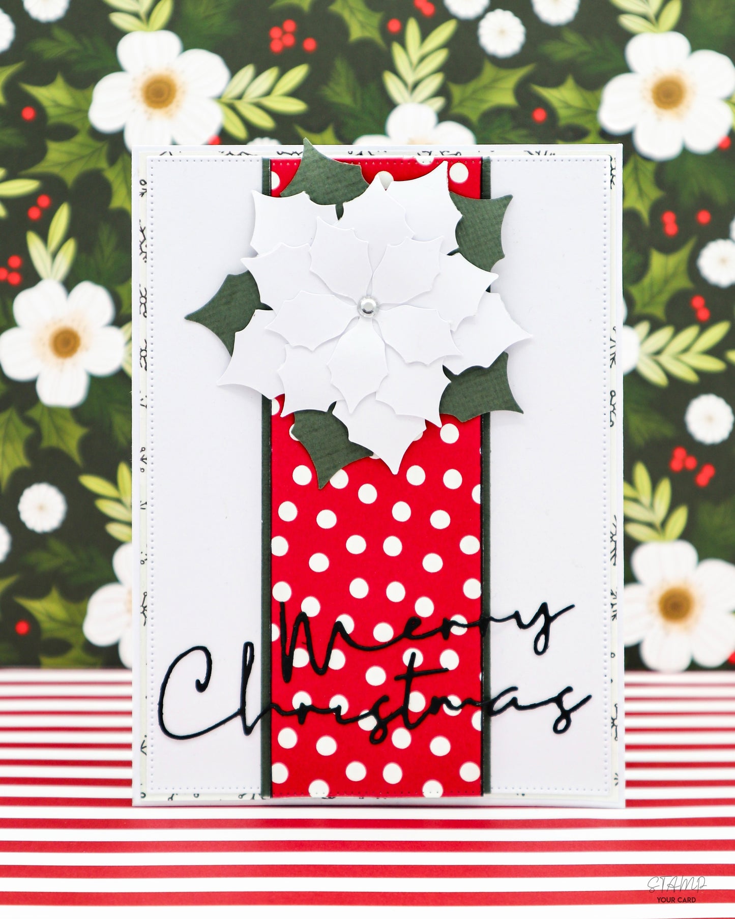 WEIHNACHTSSTERN Karte