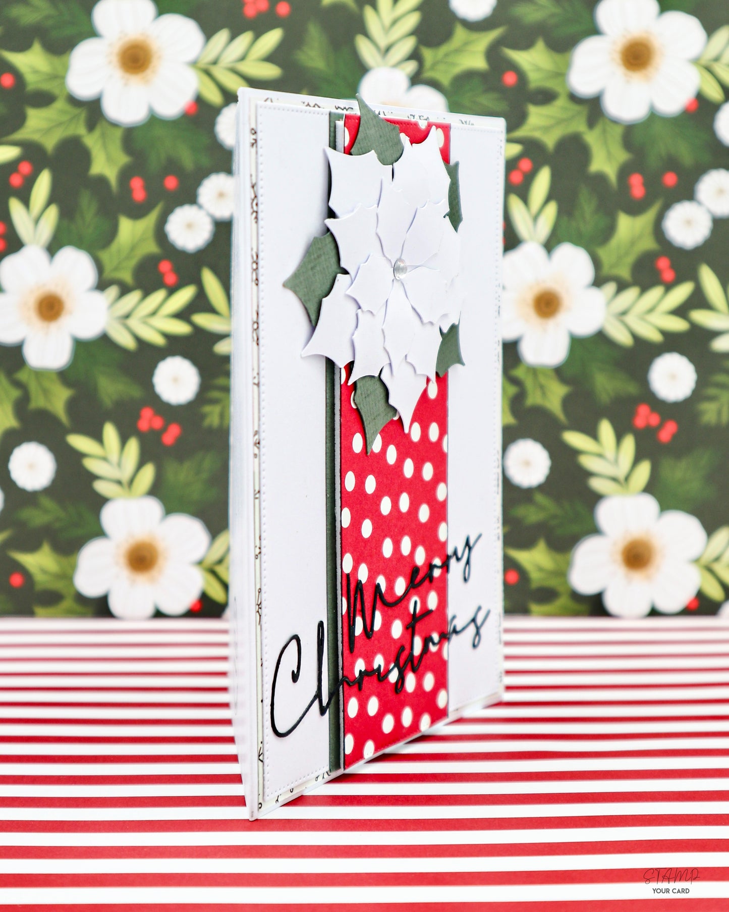 WEIHNACHTSSTERN Karte