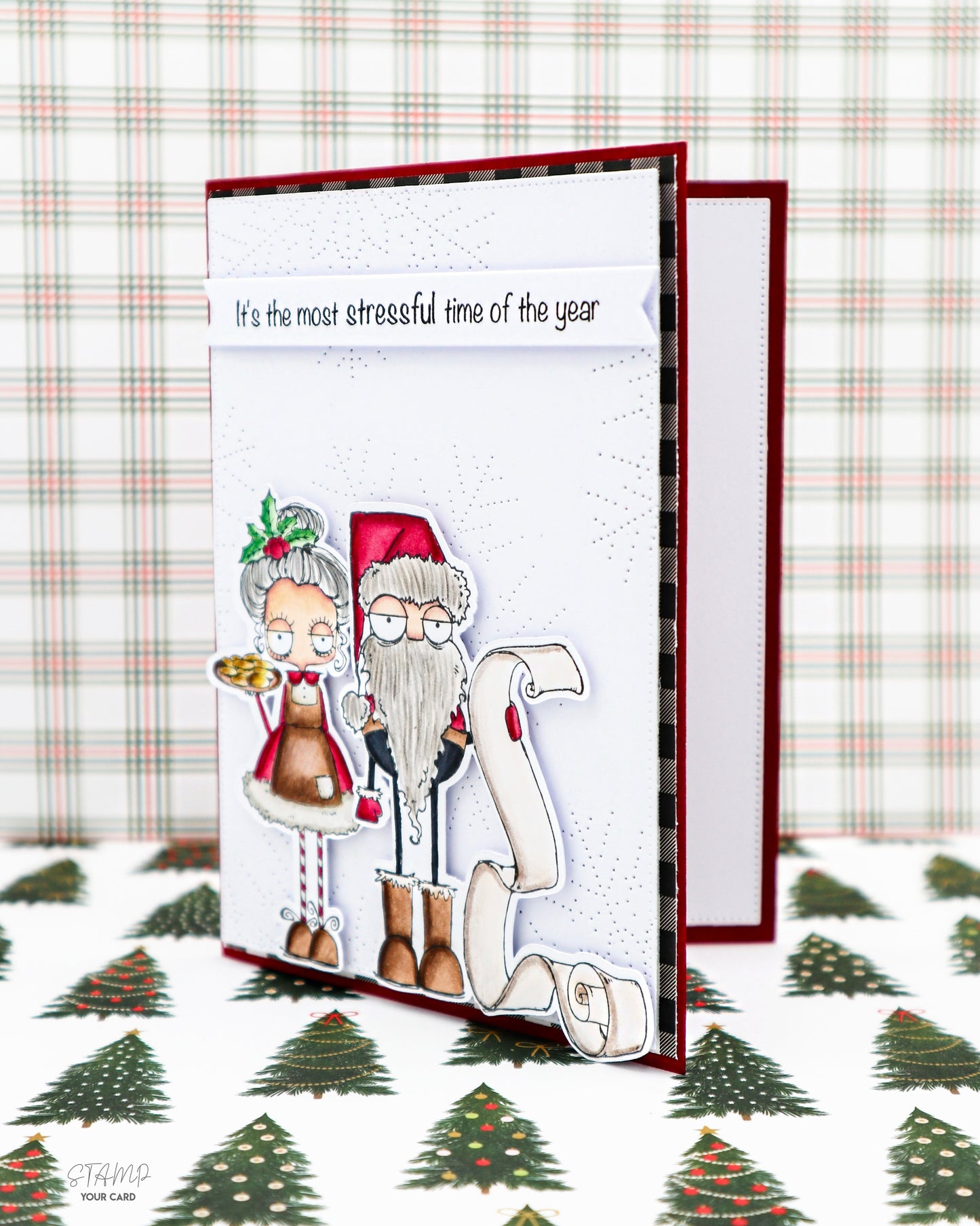 LUSTIGE Weihnachtskarte