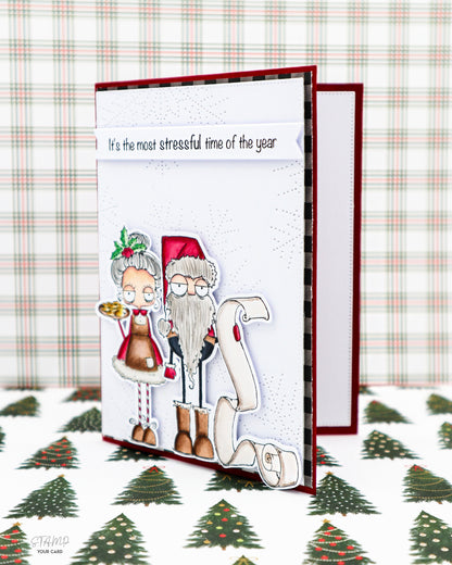 LUSTIGE Weihnachtskarte